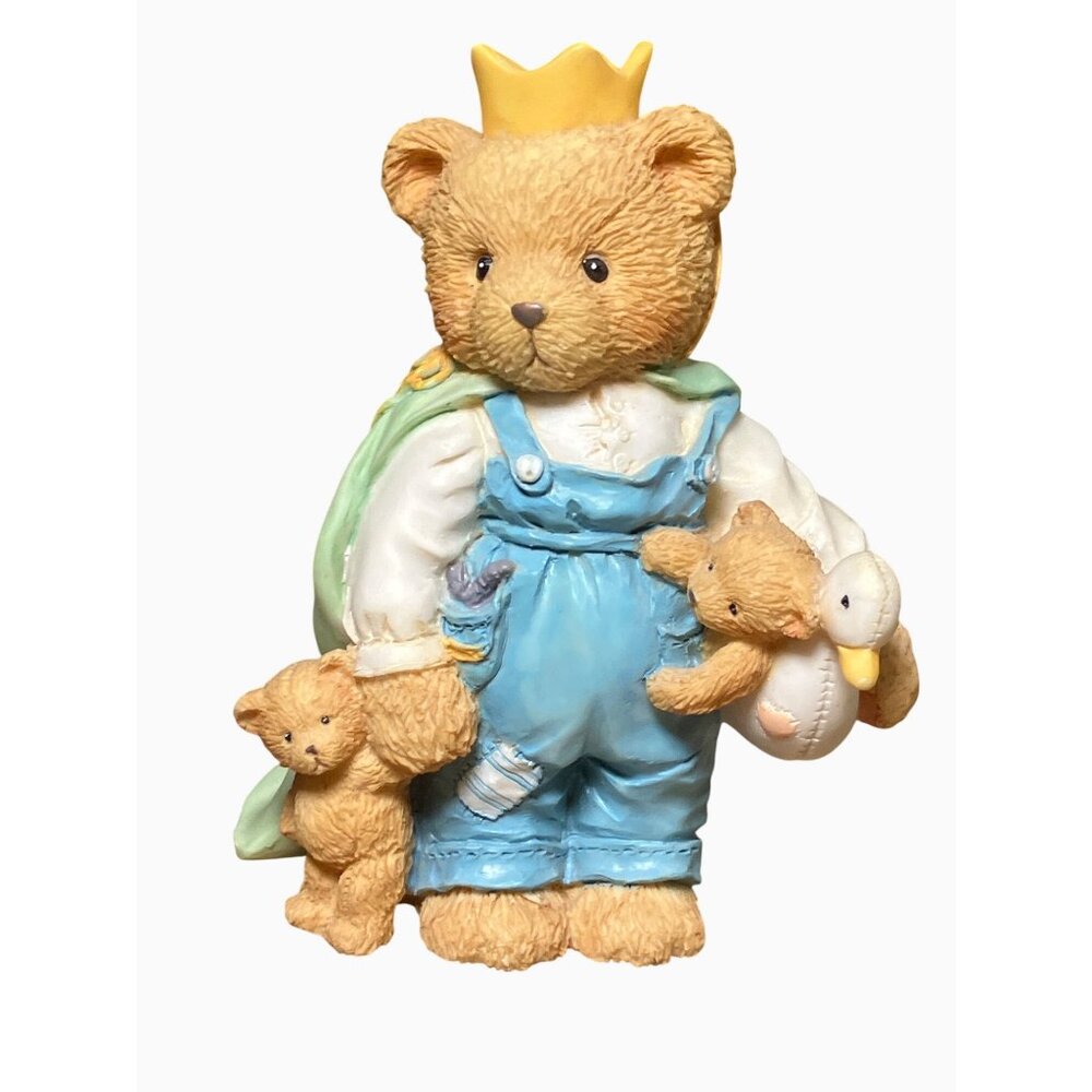 Cherished Teddies Wilbur My Gift Is Sharing Bear Figurine One of the Three Kings